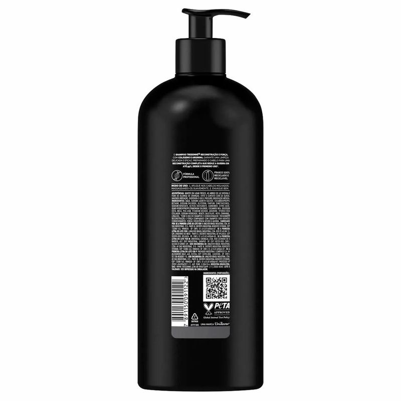 shampoo tresemmé reconstrução e força 650ml