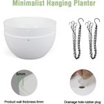 vaso suspenso 2 peças meowell branco a-bi