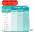 apoquel zoetis anticoceira para cães 2 cartelas com 10 comprimidos de 16mg (mp)