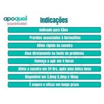 apoquel zoetis anticoceira para cães 2 cartelas com 10 comprimidos de 16mg (mp)