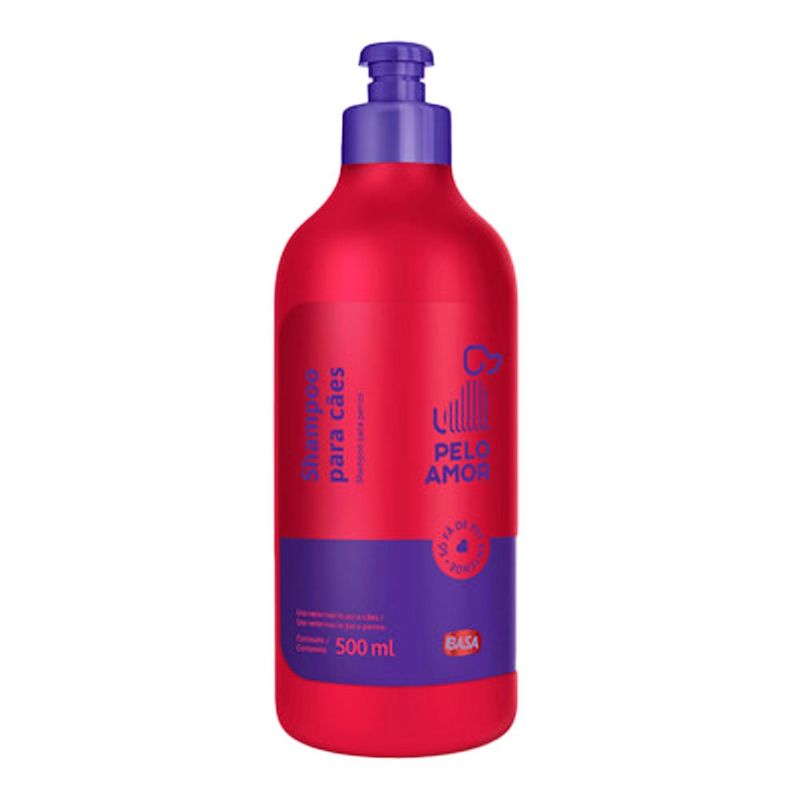 shampoo para cães ibasa 500ml (mp)
