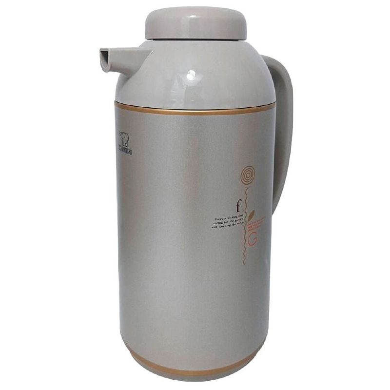 garrafa térmica zojirushi de mesa 1 litro herb cacao agye-10tk (mp)