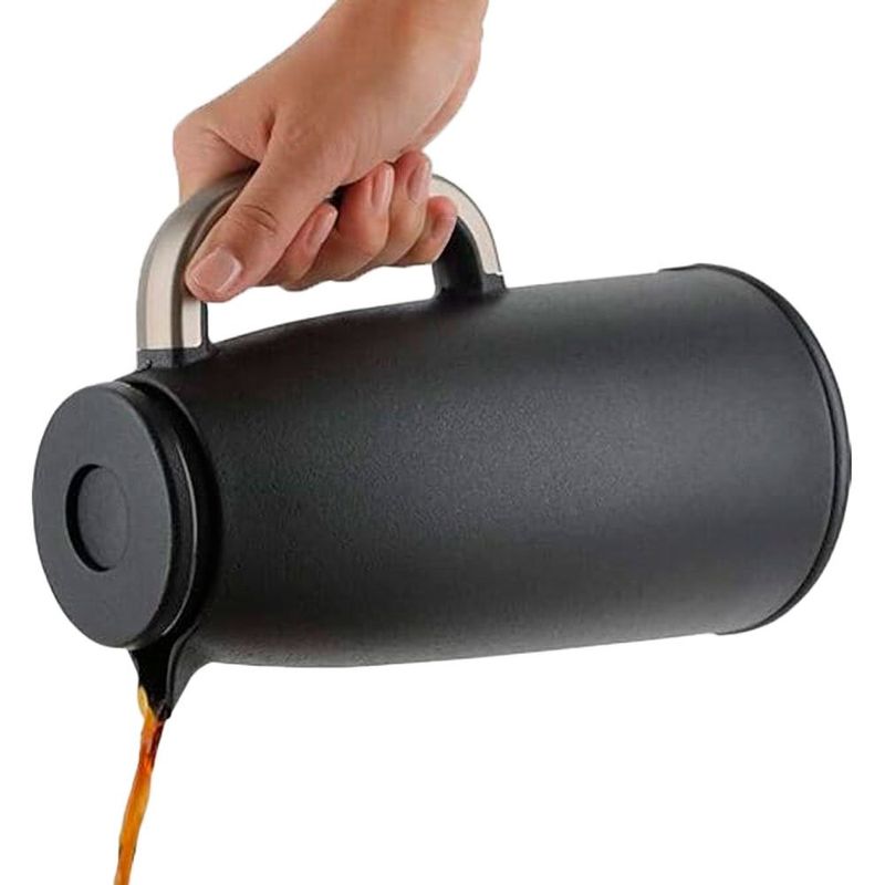 garrafa térmica zojirushi de mesa 1 litro imono preto ah-fae10bz (mp)