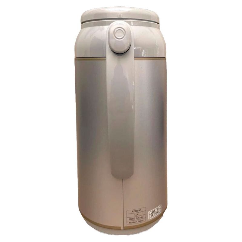 garrafa térmica zojirushi de mesa 1 litro herb cacao affb-10tk (mp)