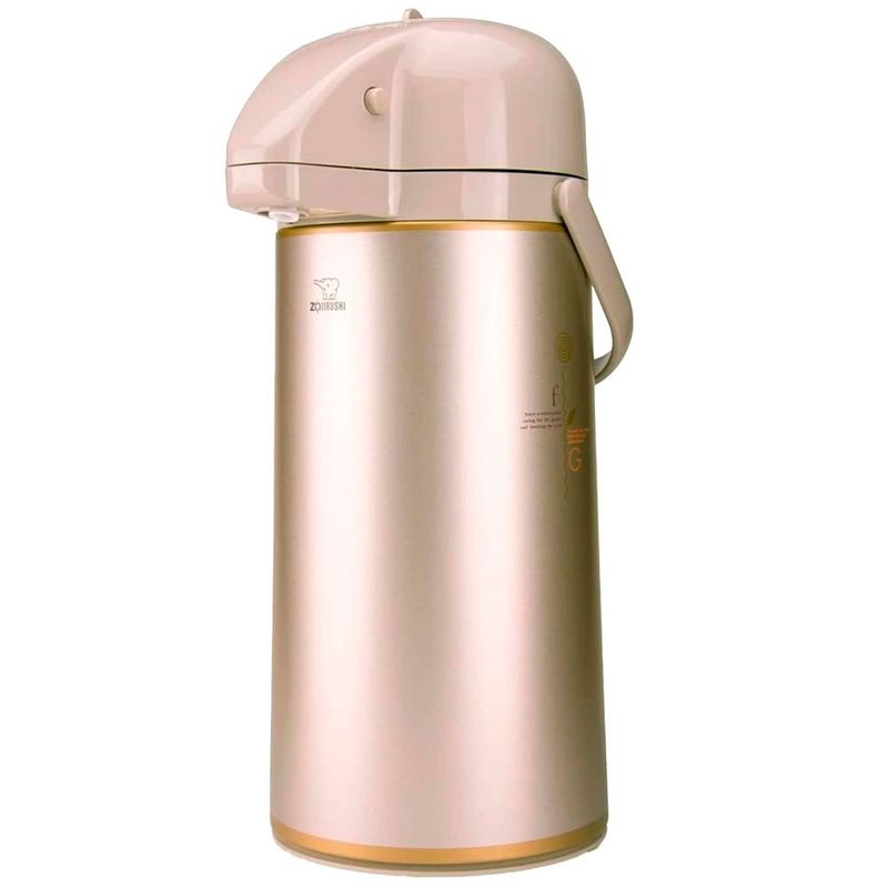 garrafa térmica zojirushi de mesa 1,85 litros herb cacao aape-19tk (mp)