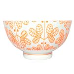 tigela japonesa watts de porcelana para arroz laranja (mp)