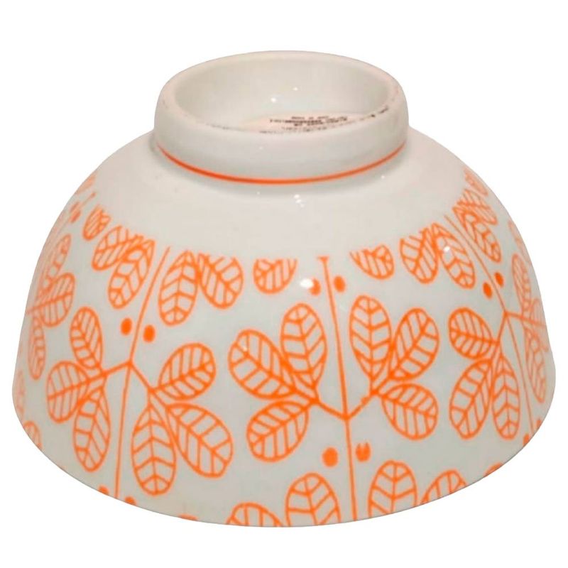 tigela japonesa watts de porcelana para arroz laranja (mp)