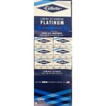 lâmina de barbear gillette platinum