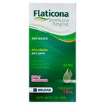 flaticona 75mg/ml gotas 75mg 15ml simeticona sabor framboesa belfar