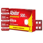 abidor 500mg 20 comprimidos paracetamol airela