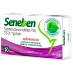 seneben 350mg 20 cápsulas dura senna alexandrina mill airela