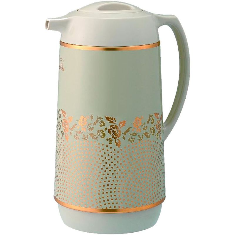 garrafa térmica zojirushi de mesa 1 litro rose beige ahgb-10dch (mp)