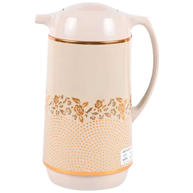 garrafa térmica zojirushi de mesa 1 litro rose beige ahgb-10dch (mp)