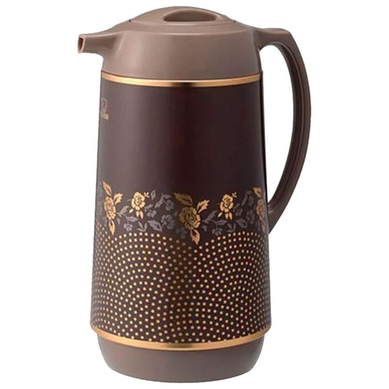 garrafa térmica zojirushi de mesa 1 litro rose brown ahgb-10dtp (mp)