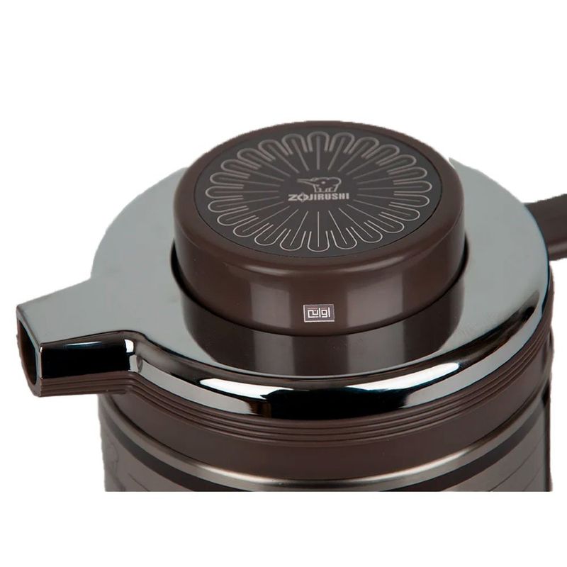 garrafa térmica zojirushi de mesa 1 litro satin leaf sle-1000exs (mp)