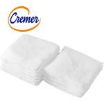 algodão quadradinho cremer 250 unidades