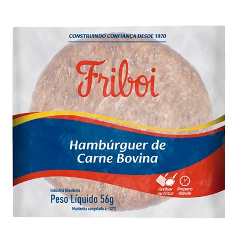 hambúrguer bovino friboi 56g