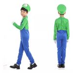 fantasia infantil luigi super mario disguise 9 a 12 anos (mp)