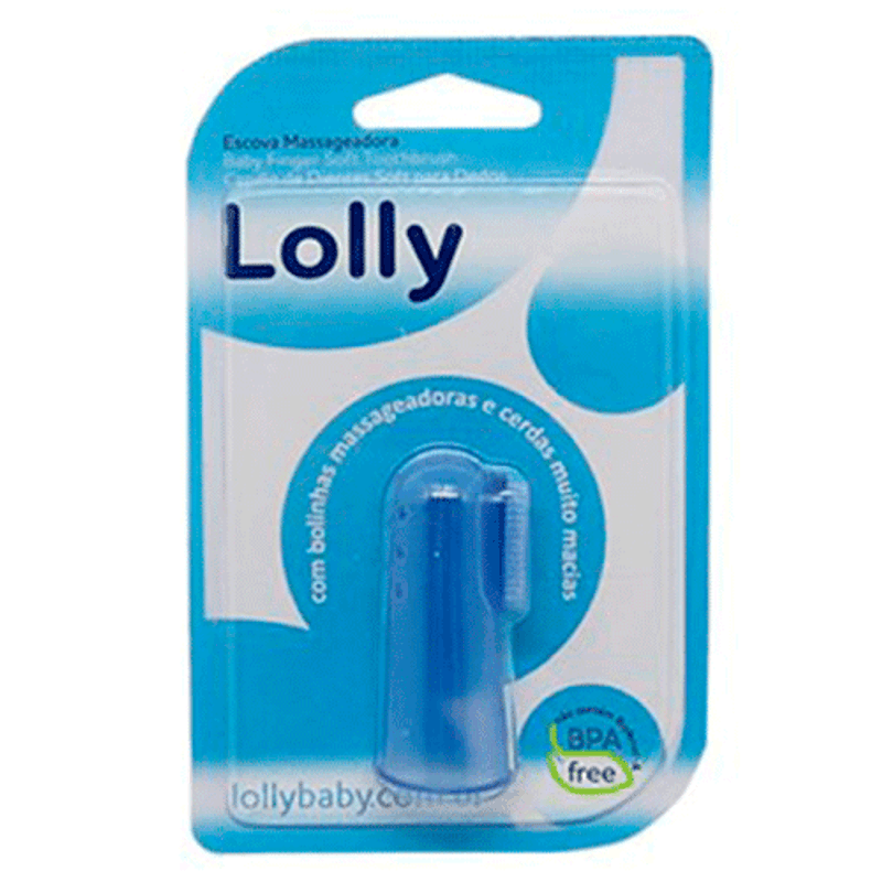 escova massageadora lolly baby masculino