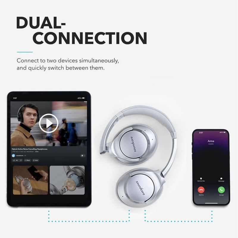 fones bluetooth anc soundcore q20 a-bi