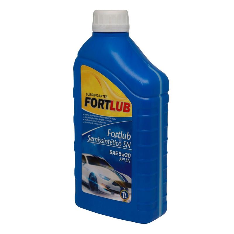 óleo lubrificante fortlub 5w30 sn semissintético 1 litro (mp)