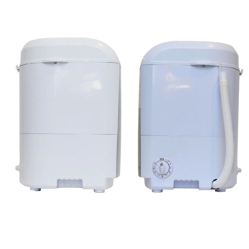 mini lavadora praxis 1,2kg 127v 50w prata (mp)