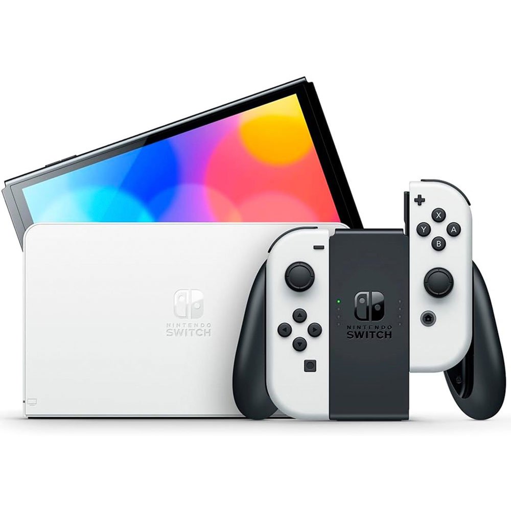 Nintendo Switch ニンテンドー　スイッチ Console Nintendo Switch Oled 64GB Azul/Vermelho (caixa feia)