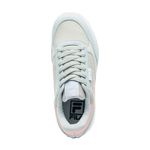 tênis feminino n°37 fila renno classic prata e branco (mp)