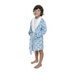 roupão infantil loaní sherpinha avião azul m 4818 (mp)