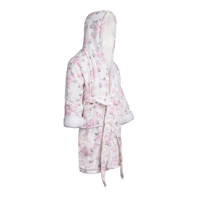 roupao infantil loaní sherpinha rosas m 4803 (mp)