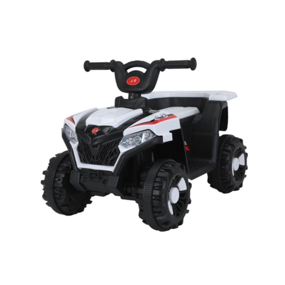 Quadriciclo Elétrico Infantil Zippy Toys 6V Branco