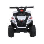 quadriciclo elétrico infantil zippy toys 6v branco ce23442 (mp)