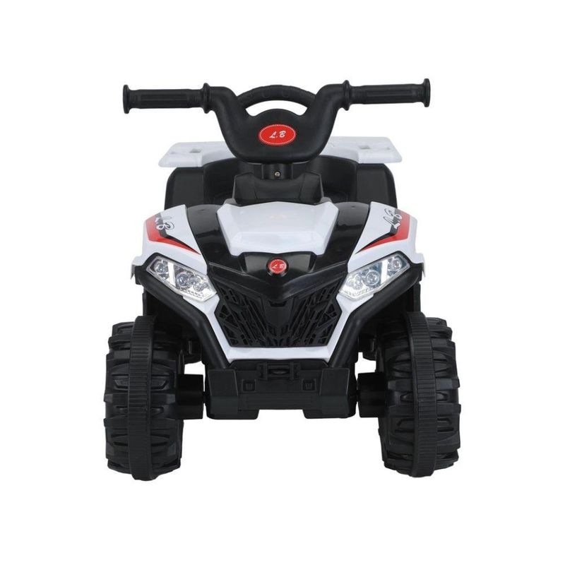 quadriciclo elétrico infantil zippy toys 6v branco ce23442 (mp)