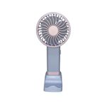 mini ventilador de mesa alfacell potência 4,5w lilás al12026 (mp)