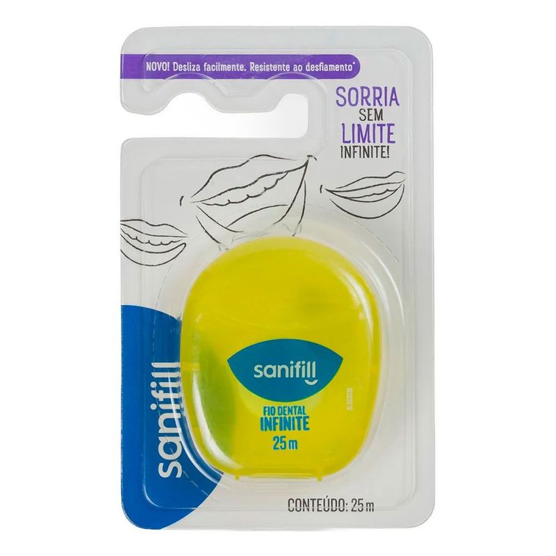 fio dental infinite sanifill 25m