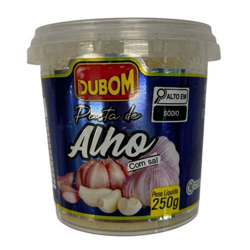 pasta de alho dubom com sal 250g