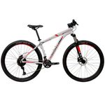 bicicleta caloi aluminum pro freio disco hidráulico ao 20 cinza