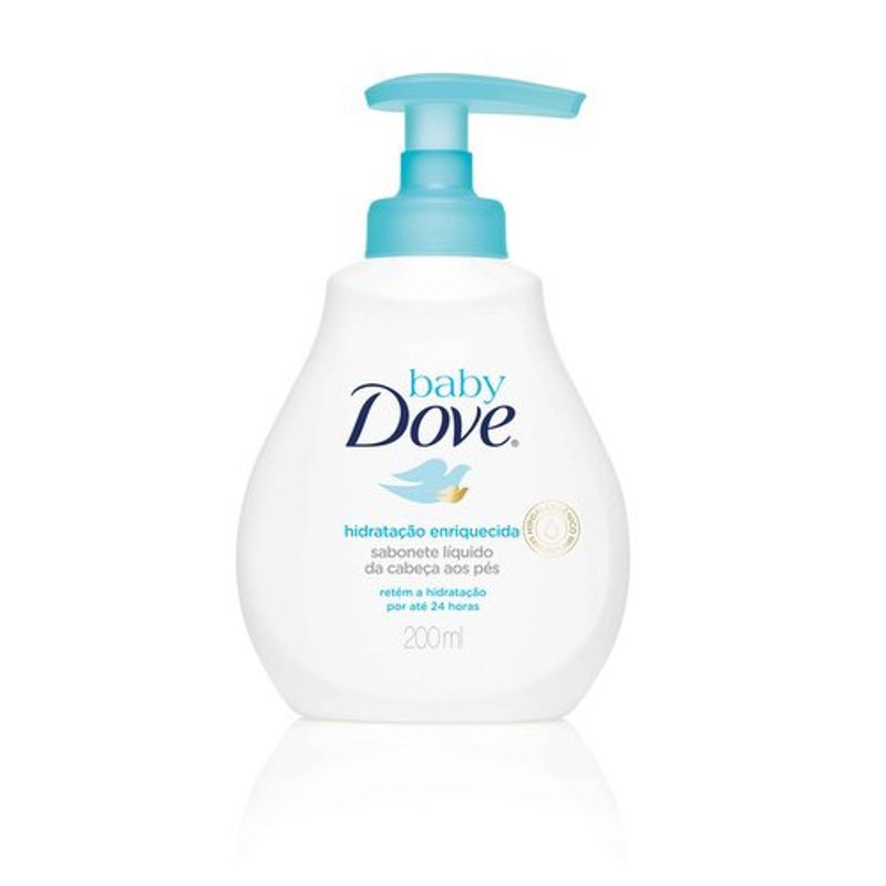 sabonete líquido dove baby 200ml hidratação enriquecida