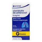 cloridrato de ambroxol 6mg/ml 100ml xarope altefar
