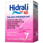 hidrali sais 45 4 envelopes de 28,97g sabor framboesa airela