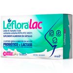 leflora lac 30 cápsulas duras probiótico + lactase