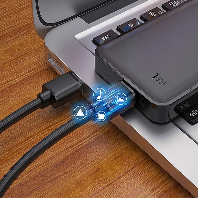 cabo extensor usb essager 3.0 2m m/m excaa-ytd01 (mp)