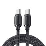 cabo usb-c para usb-c 1.0m magnético essager 60w preto exctt2-td01-p (mp)
