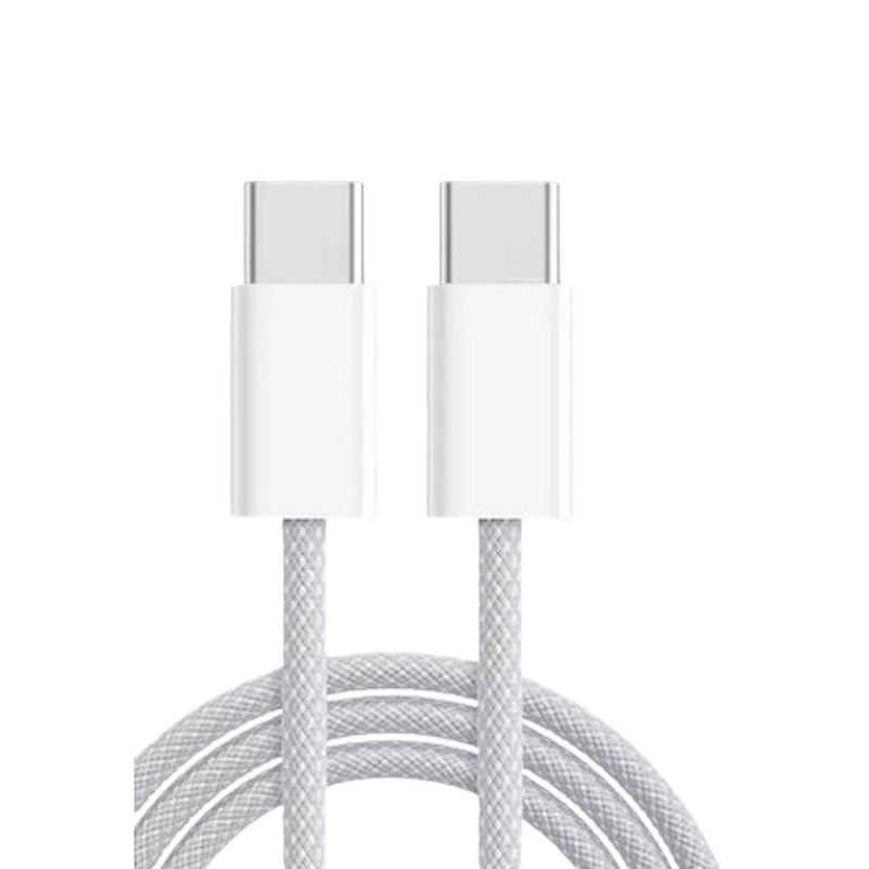 cabo usb-c para usb-c 1.0m essager nylon 60w exctt2-js02-p preto (mp)