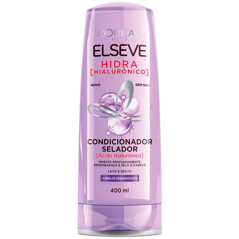 condicionador selador l'oréal paris elseve hidra hialurônico 400ml