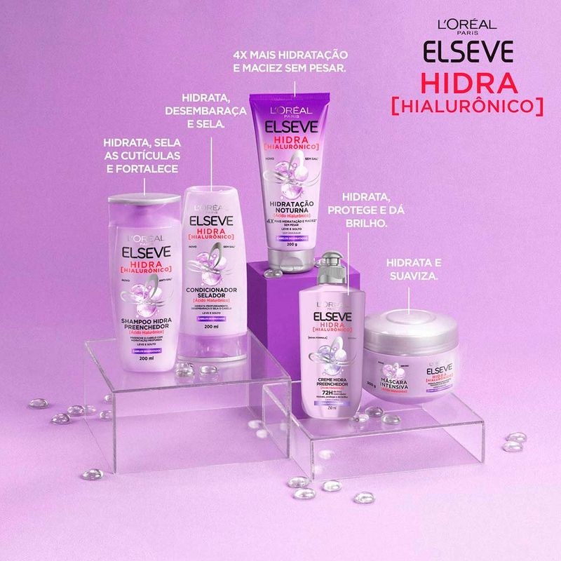 condicionador selador l'oréal paris elseve hidra hialurônico 400ml