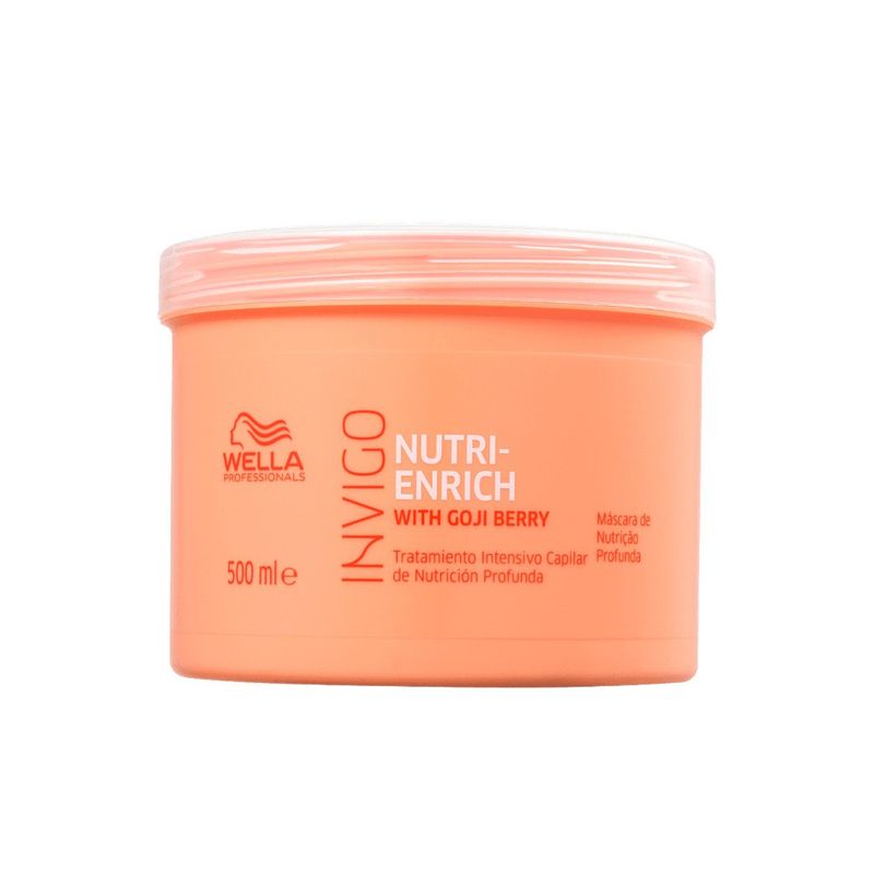 máscara wella invigo nutri-enrich 500ml (mp)