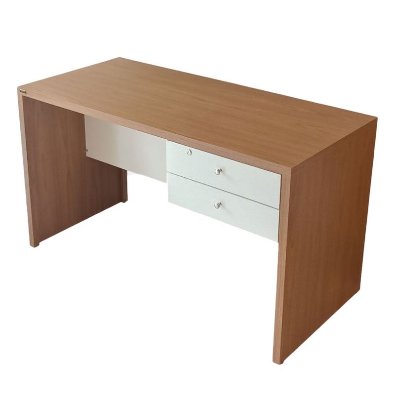 mesa de escritório quality modulados 013 branco tx e freijó (mp)