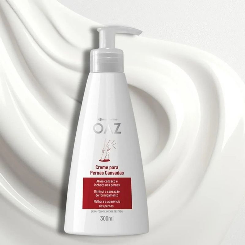 creme pernas cansadas oaz 300ml