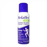 relaflex sport spray aerossol 120ml salicilato de metila + mentol+ cânfora